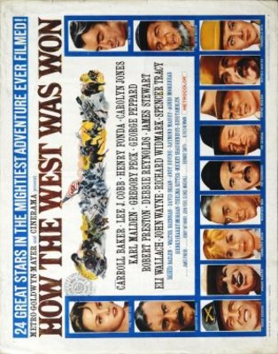 unknown How the West Was Won movie poster