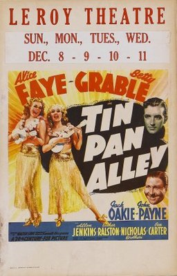 unknown Tin Pan Alley movie poster