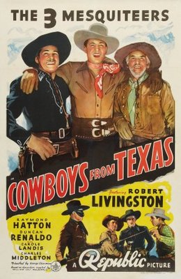 unknown Cowboys from Texas movie poster