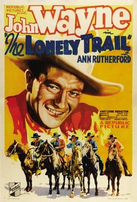 unknown The Lonely Trail movie poster