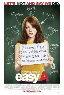 unknown Easy A movie poster