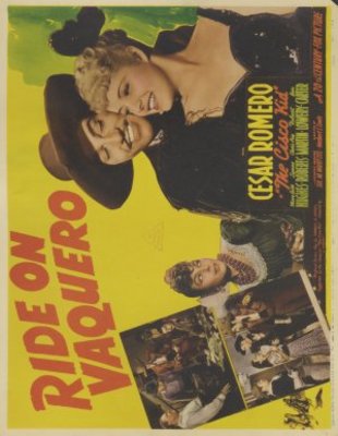 unknown Ride on Vaquero movie poster