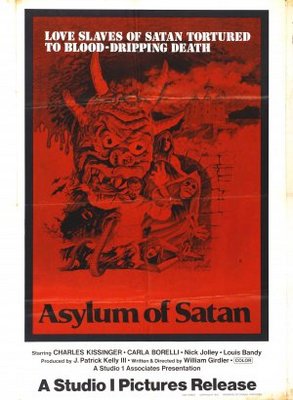 unknown Asylum of Satan movie poster