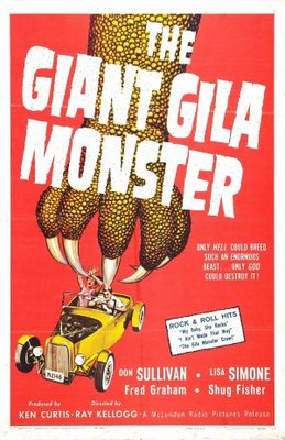 unknown The Giant Gila Monster movie poster