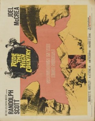 unknown Ride the High Country movie poster