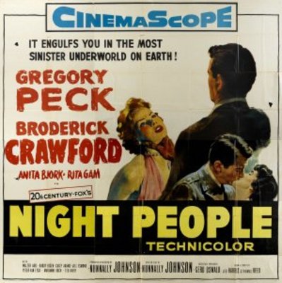 unknown Night People movie poster