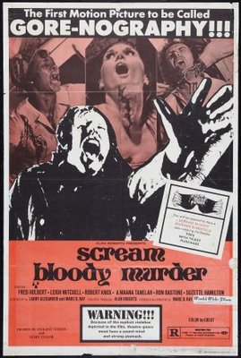 unknown Scream Bloody Murder movie poster