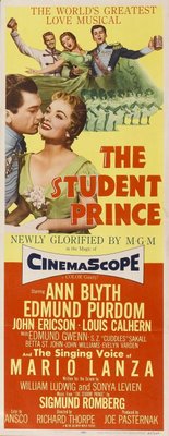 unknown The Student Prince movie poster