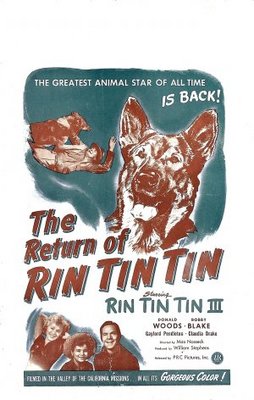 unknown The Return of Rin Tin Tin movie poster