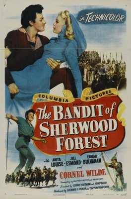 unknown The Bandit of Sherwood Forest movie poster