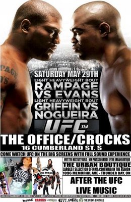 unknown UFC 114: Rampage vs. Evans movie poster