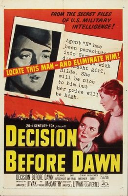 unknown Decision Before Dawn movie poster