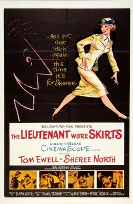 unknown The Lieutenant Wore Skirts movie poster