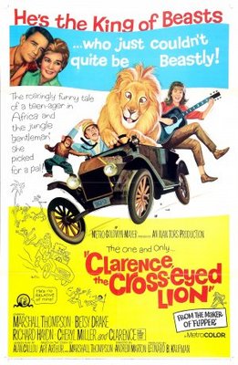 unknown Clarence, the Cross-Eyed Lion movie poster