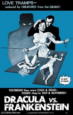 unknown Dracula Vs. Frankenstein movie poster