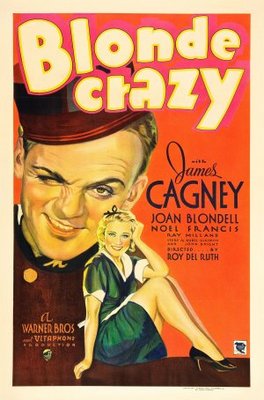 unknown Blonde Crazy movie poster