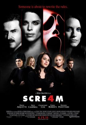 unknown Scream 4 movie poster