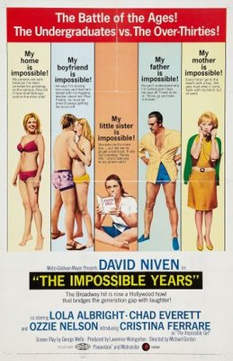 unknown The Impossible Years movie poster