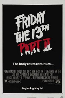 unknown Friday the 13th Part 2 movie poster