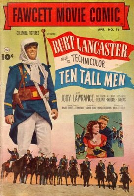 unknown Ten Tall Men movie poster
