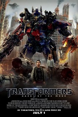unknown Transformers: The Dark of the Moon movie poster