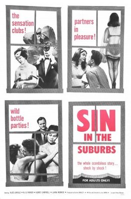 unknown Sin in the Suburbs movie poster