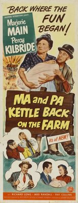 unknown Ma and Pa Kettle Back on the Farm movie poster