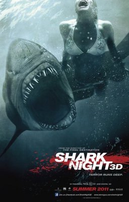 unknown Shark Night 3D movie poster