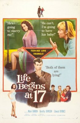 unknown Life Begins at 17 movie poster