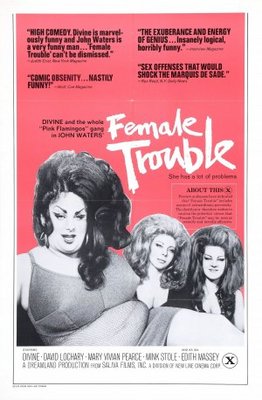 unknown Female Trouble movie poster