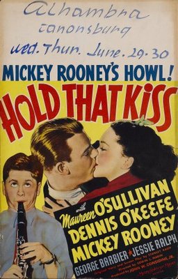 unknown Hold That Kiss movie poster