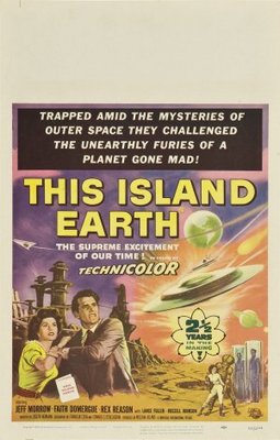 unknown This Island Earth movie poster