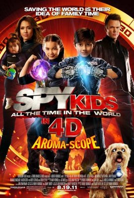 unknown Spy Kids 4: All the Time in the World movie poster