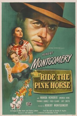 unknown Ride the Pink Horse movie poster