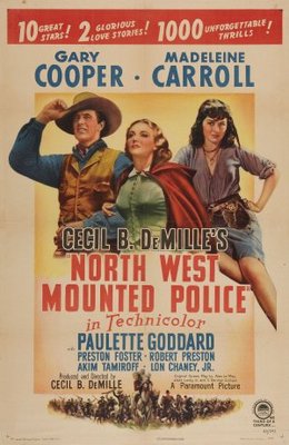 unknown North West Mounted Police movie poster