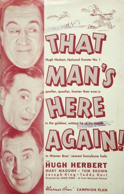 unknown That Man's Here Again movie poster