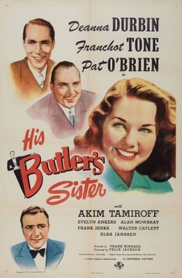 unknown His Butler's Sister movie poster