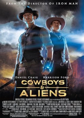 unknown Cowboys & Aliens movie poster