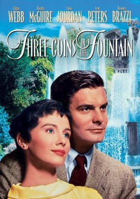 unknown Three Coins in the Fountain movie poster