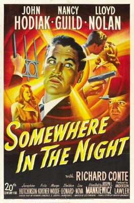 unknown Somewhere in the Night movie poster