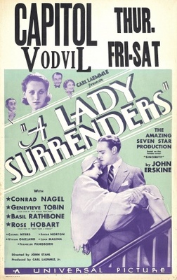 unknown A Lady Surrenders movie poster