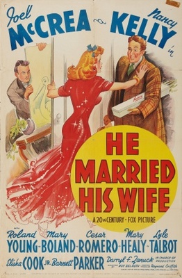 unknown He Married His Wife movie poster