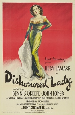 unknown Dishonored Lady movie poster