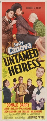 unknown Untamed Heiress movie poster