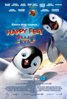 unknown Happy Feet 2 in 3D movie poster