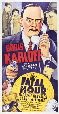 unknown The Fatal Hour movie poster