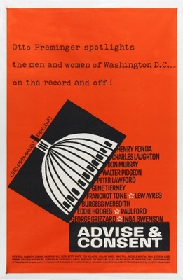 unknown Advise & Consent movie poster