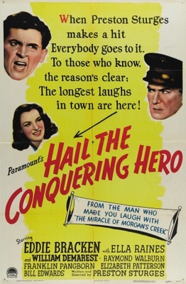 unknown Hail the Conquering Hero movie poster