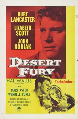 unknown Desert Fury movie poster