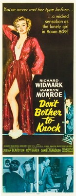 unknown Don't Bother to Knock movie poster